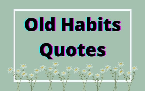 You are currently viewing Motivational Old Habits Quotes and Sayings