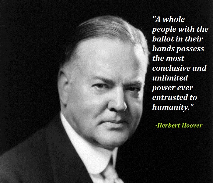 30+ Catchy Motivational Herbert Hoover Quotes