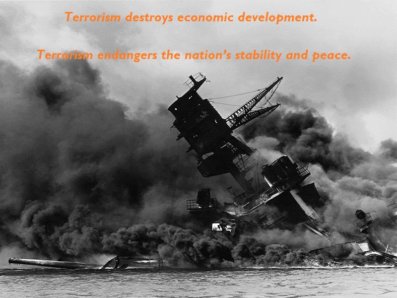 terrorism slogan 1
