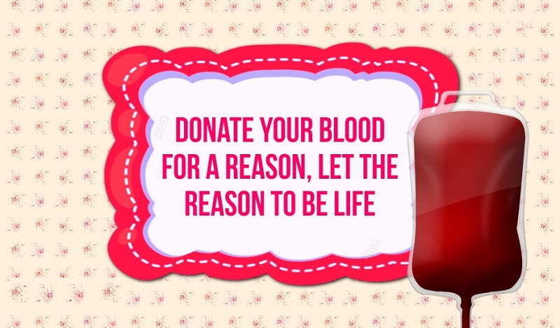 Donate blood, donate smile!