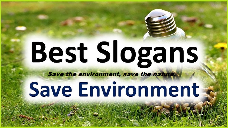 30 Catchy Famous Slogans On Environment For Students