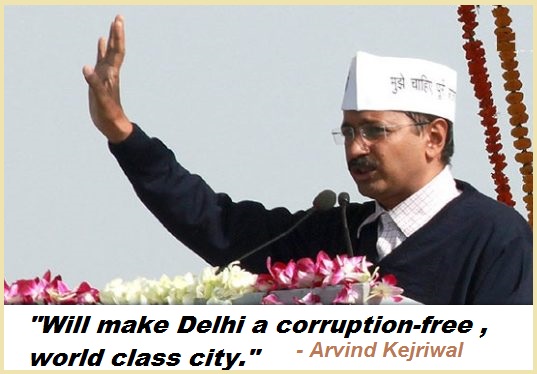 Will make Delhi a corruption-free, world-class city.