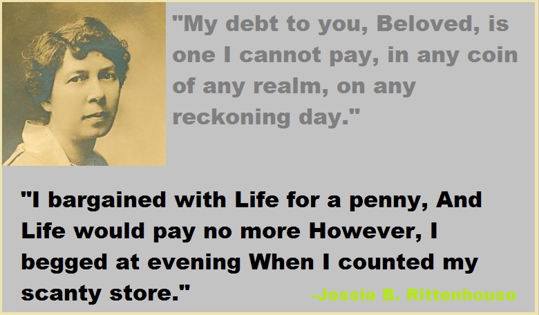 Jessie B. Rittenhouse quotes