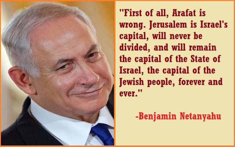 Motivational Benjamin Netanyahu Quotes and Sayings - TIS Quotes