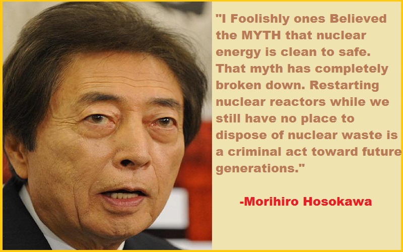 Morihiro Hosokawa quote 