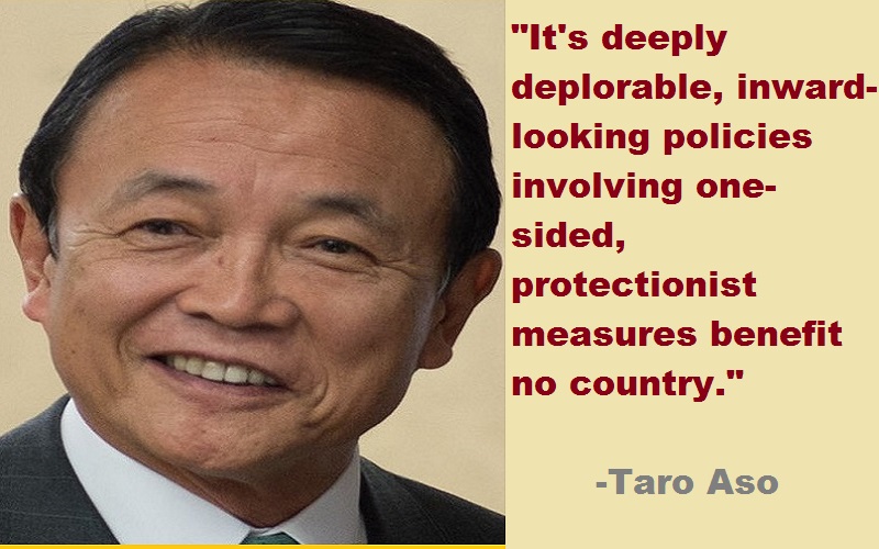 Taro Aso Quotes