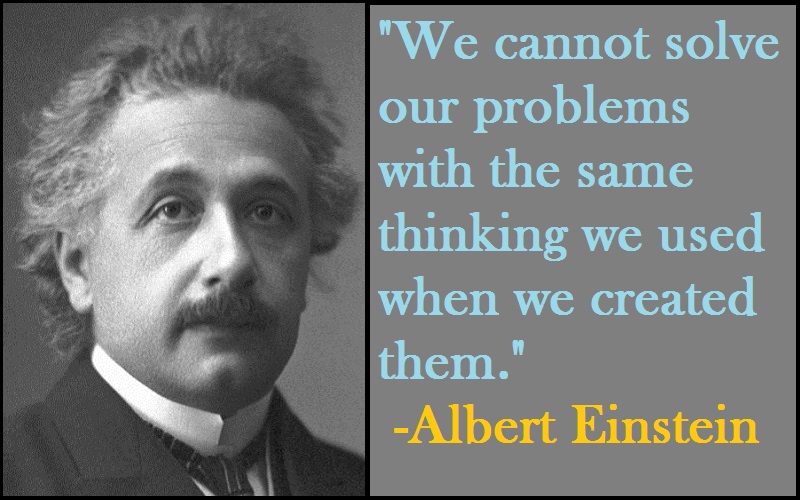 Albert Einstein Thinking Quotes