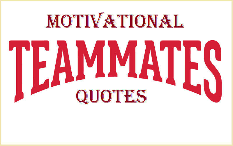 You are currently viewing Motivational Teammates Quotes And Sayings