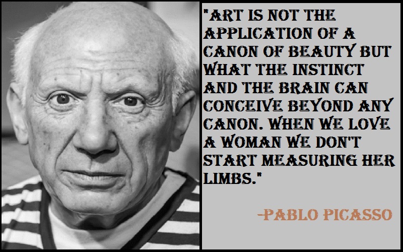 Inspirational Quotes On Pablo Picasso
