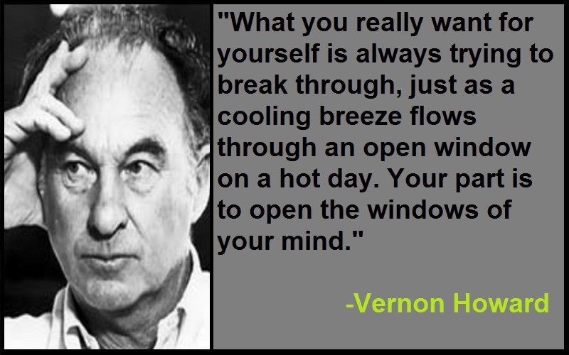 Inspirational Vernon Howard Quotes