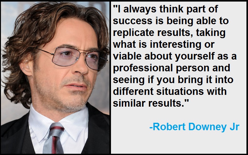 Inspirational Robert Downey Jr Quotes