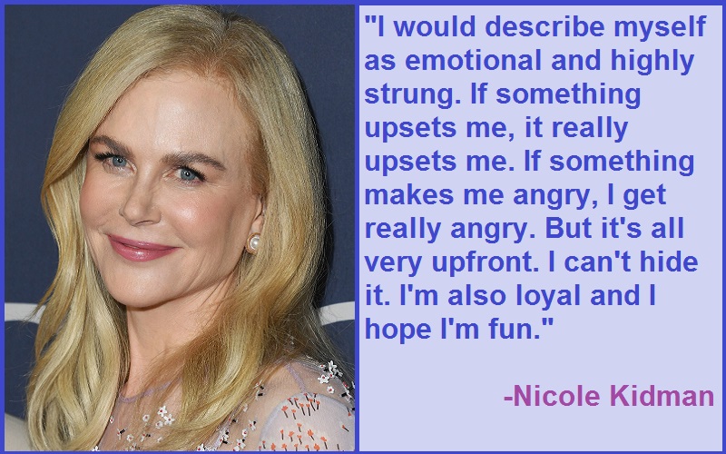 Inspirational Nicole Kidman Quotes