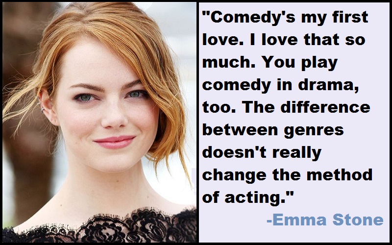 Motivational Emma Stone Quotes And Sayings