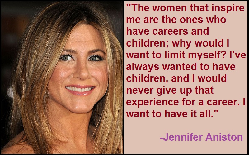 Motivational Jennifer Aniston Quotes And Sayings