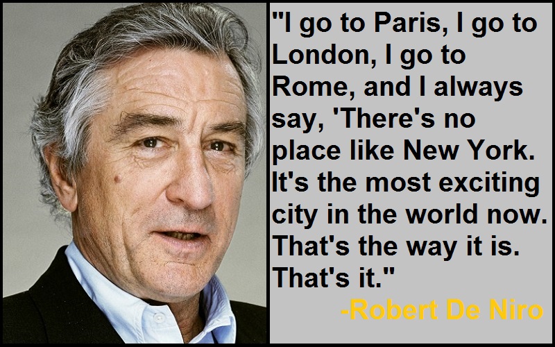 Best and Catchy Motivational Robert De Niro Quotes