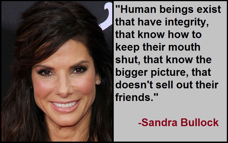 Inspirational Sandra Bullock Quotes