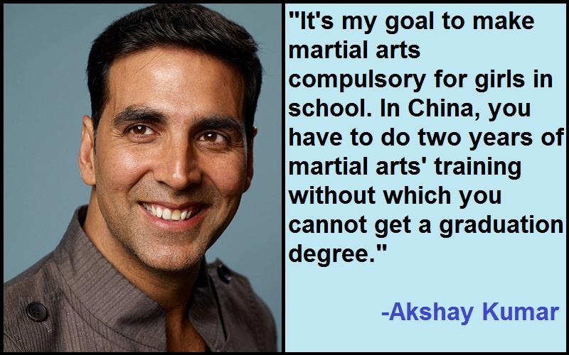 Best and Catchy Motivational Akshay Kumar Quotes And Sayings
