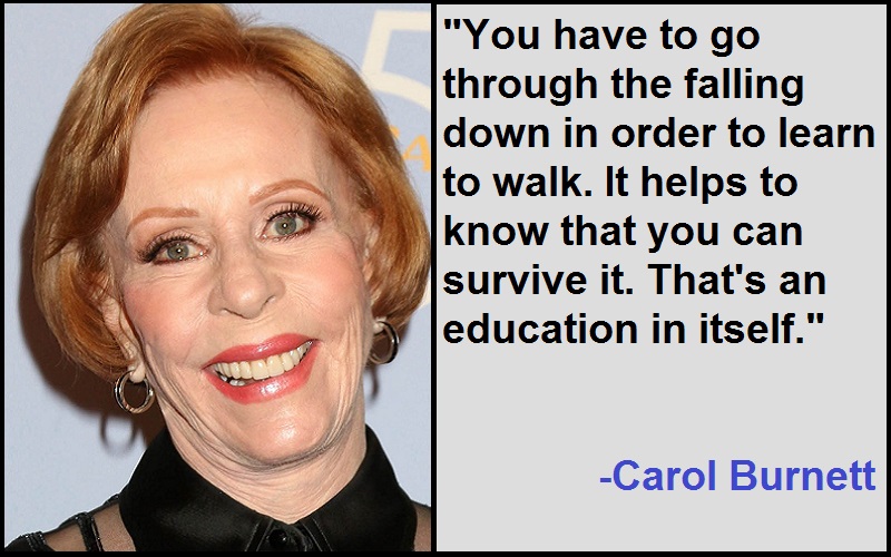 Inspirational Carol Burnett Quotes