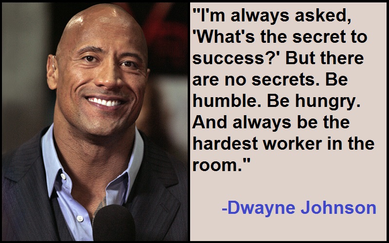 Inspirational Dwayne Johnson Quotes