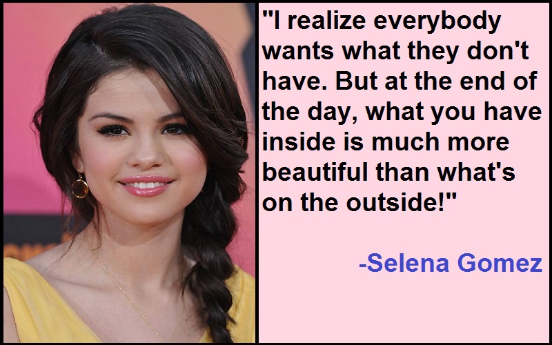 Inspirational Selena Gomez Quotes
