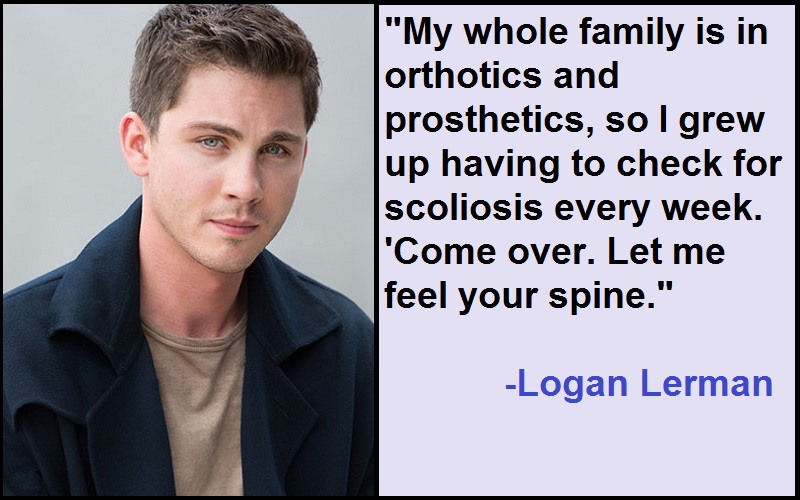 Inspirational Logan Lerman Quotes