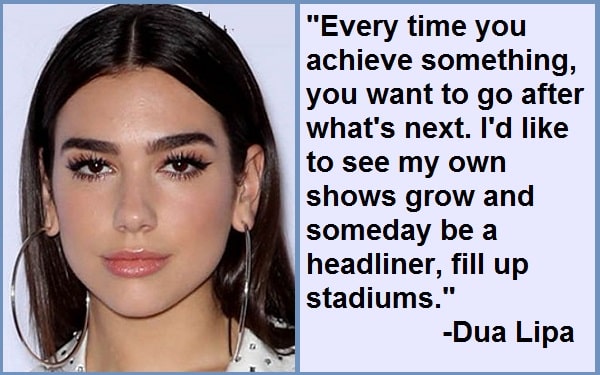 Best And Catchy Motivational Dua Lipa Quotes And Sayings 3125