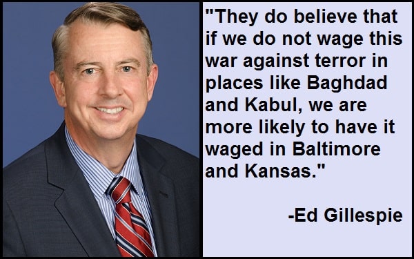 Inspirational Ed Gillespie Quotes