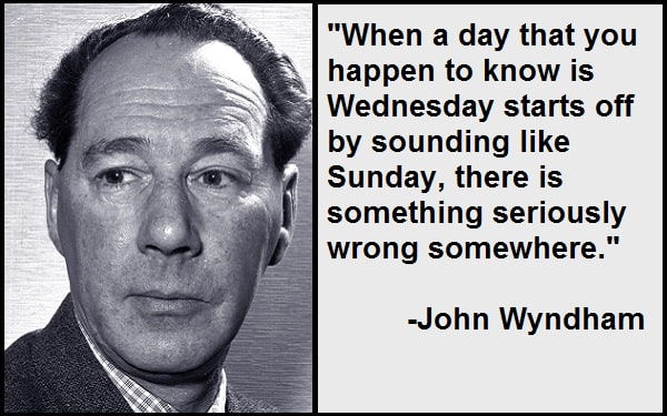 Inspirational John Wyndham Quotes