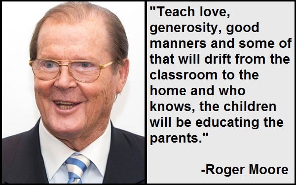 Inspirational Roger Moore Quotes