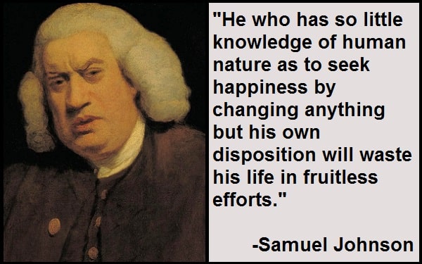 Inspirational Samuel Johnson Quotes