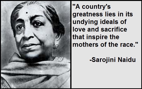 Inspirational Sarojini Naidu Quotes