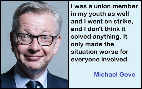 Best And Catchy Motivational Michael Gove Quotes And Sayings