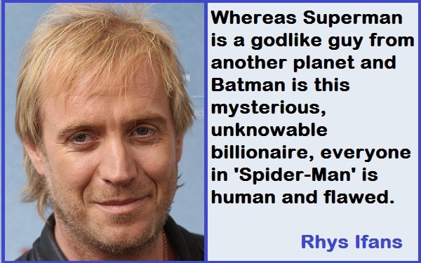 Inspirational Rhys Ifans Quotes