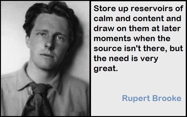 Inspirational Rupert Brooke Quotes