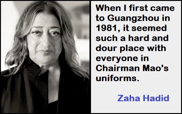 Inspirational Zaha Hadid Quotes