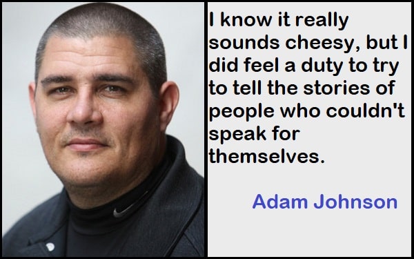 Inspirational Adam Johnson Quotes