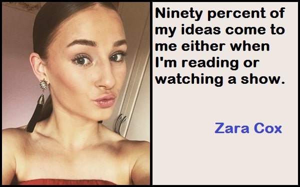 Inspirational Zara Cox Quotes