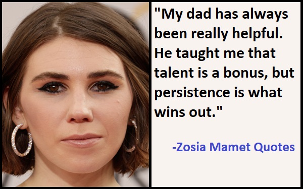 Zosia Mamet Quotes