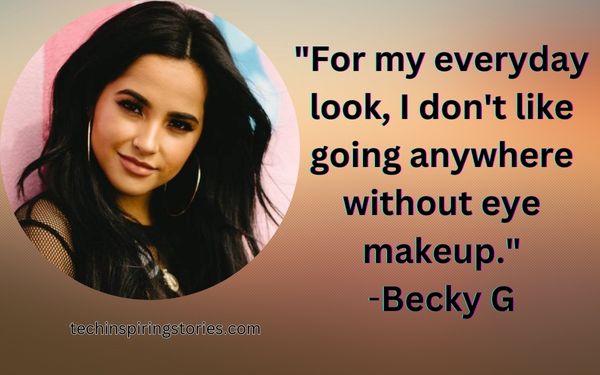 "For my everyday look, I don't like going anywhere without eye makeup."