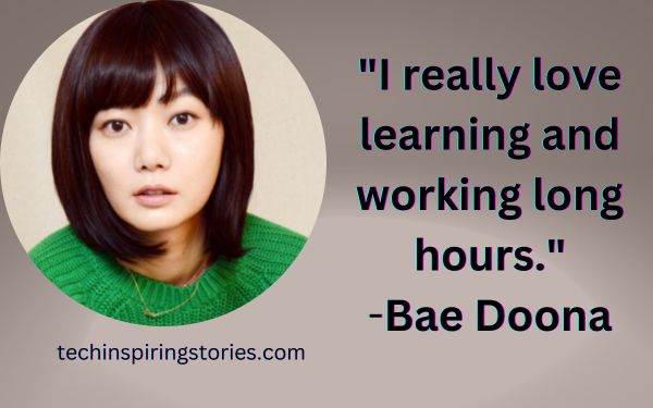 Inspirational Bae Doona Quotes and Sayings